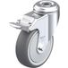 Blickle LKRA-PATH 101KF-11-FI Roue pivotante avec frein Diamètre de roue : 100 mm Capacité de charge (max.) : 120 kg 1 pièce(s)