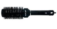 Max Pro Haarborstel - Zwart - Keramisch - 4,3 cm