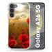 Versterkte Samsung Galaxy A26 5G klaproos bloem versterkte hoes