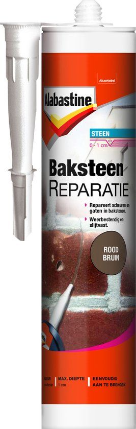 Bakstenen, stenen en beton