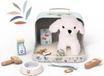 Speedy Monkey My Little Dog – Hondenverzorgingsset voor Kinderen – Pluche Hond met Houten Accessoires & Koffertje – Rollenspelspeelgoed – Geschikt Vanaf 3 Jaar
