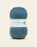 Sirdar Loveful Recycled Acrylic Yarn, Ocean, 100g