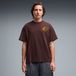 PUMA T-shirt oversize Art Class Homme, Accessoires, Marron, L