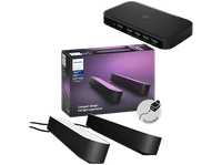 Philips Hue 1 Hdmi Sync Box Met Kabel + Philips Hue Play Zwart Duo Pack Smart Home Bundle
