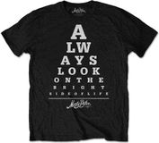 Rock Off Monty Python - Bright Side Eye Test Heren T-shirt - S - Zwart