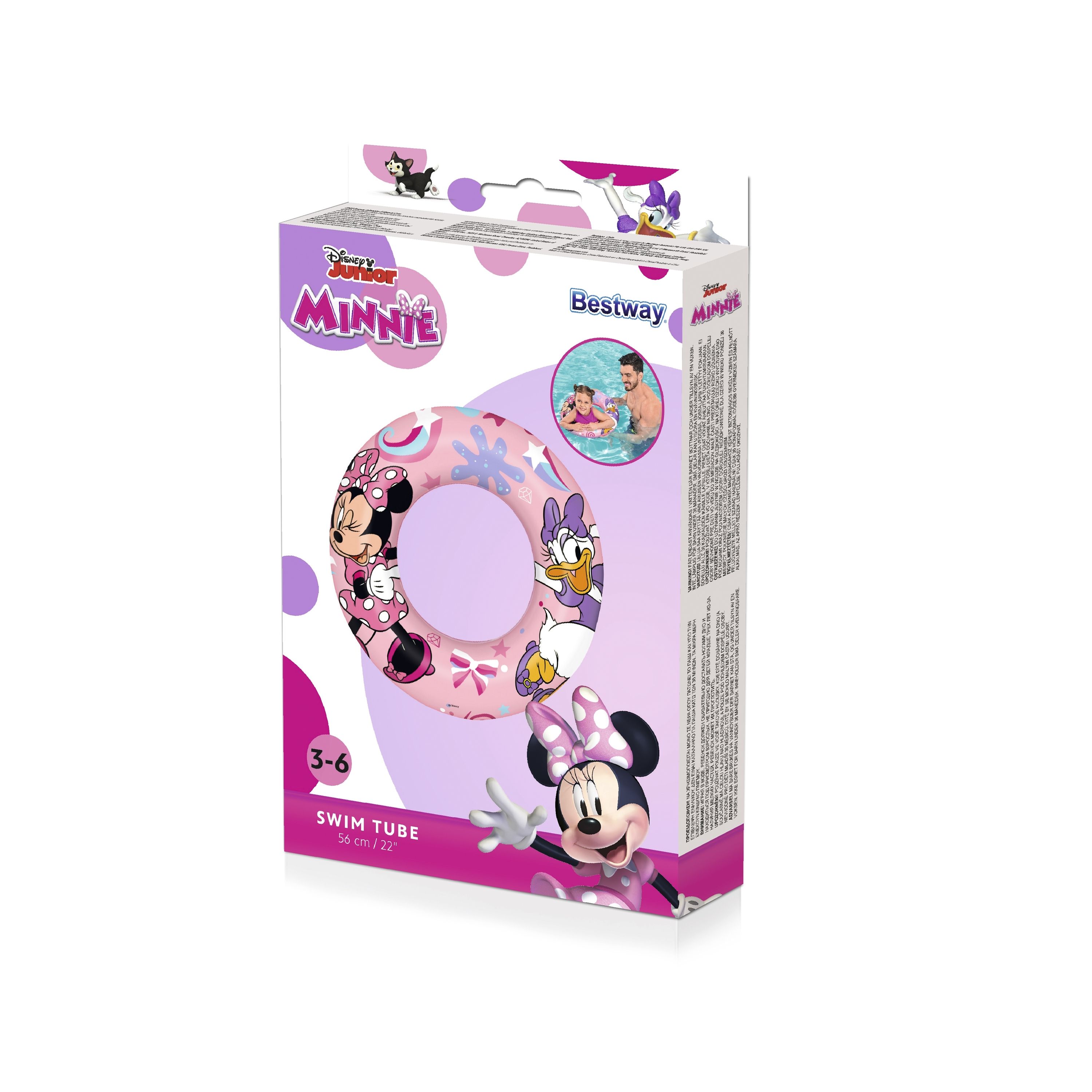 Bestway Disney Junior Minnie Mouse Opblaasbare Zwemband 56 cm