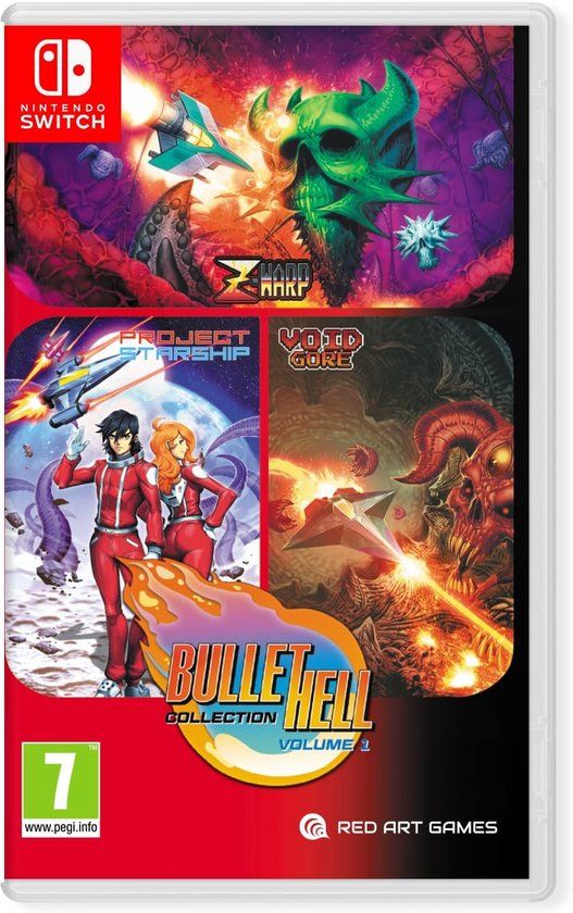 red art games Bullet Hell Collection Volume 1 SWITCH