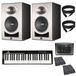 Kali Audio LP-6 Second Wave Gris kit de démarrage pour producteur de musique