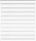 vidaXL Zebra Rolgordijn 120x150 cm Wit Polyester