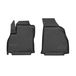 OMAC 2521444-a-2 Jeu de tapis de sol noir, ETP (élastomère thermoplastique)