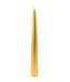 Conische Cereria di Giorgio Conische kaarsen diameter, goud, 2,2 cm, hoogte 25 cm, 10 stuks