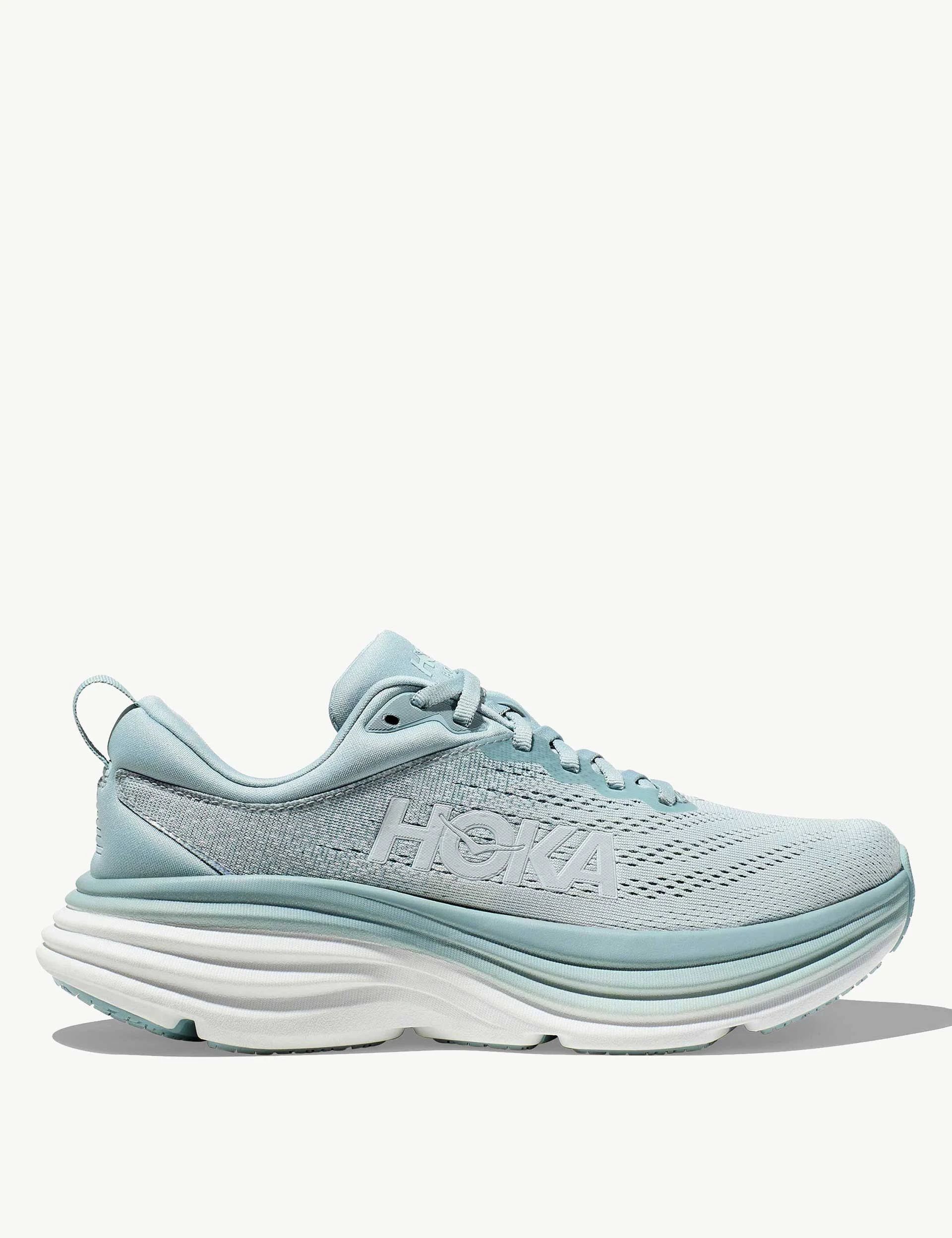 Hoka One One Bondi 8 Hardloopschoenen Dames - blauw - US 7,5 / EU 39 1/3 - Road