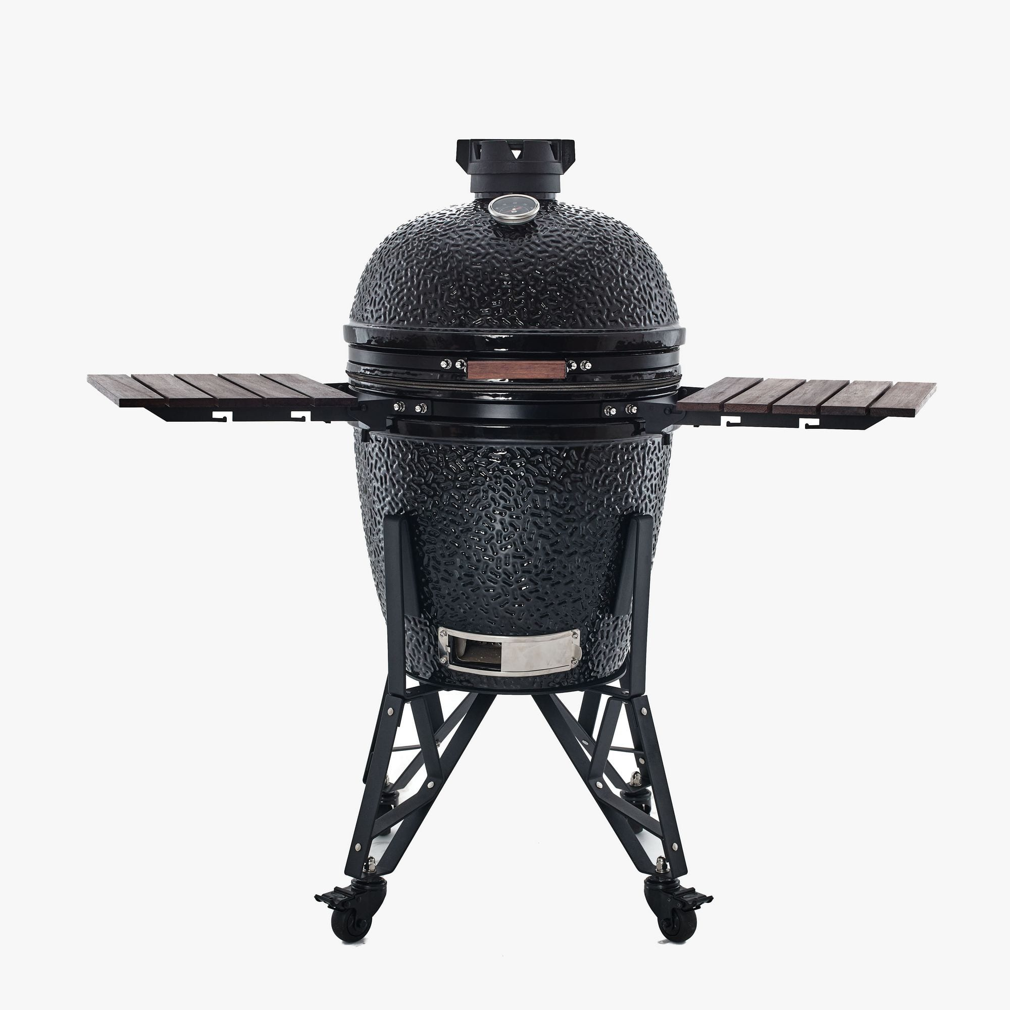 THE BASTARD Large Complete Kamado BBQ 2022 - Black - Charcoal BBQ