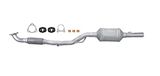 HELLA 8LE 366 054-151 catalyseur - Easy2Fit Kit - Euro 4 - monobloc - set met aanbouwonderdelen