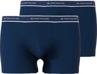 Tom Tailor - Korte boxershorts in een set van 2 - Maat XL/7 - dunkelblau / navy