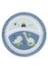 Sterntaler Bord Dino Rexi - Babybord van hoogwaardige materialen - Babyservies met antislip sokkel - Kinderbord, blauw