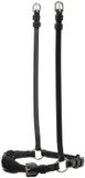 Schockemöhle Sports Schockemöhle Turin Select lederen bijzetteugel voor paarden - Cob - Zwart/Zilver