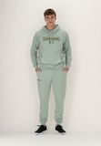 Spalding Heren Sportsstyle Hoodie Groen XXL
