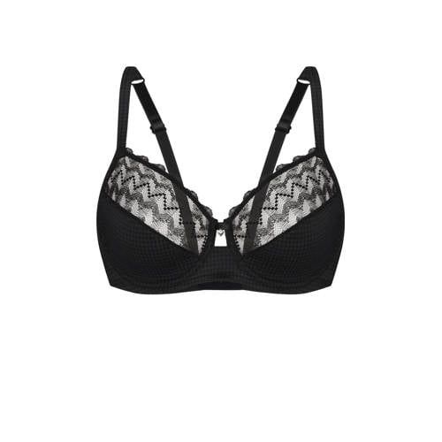 Sassa Mode Beautiful Classic Bra - Black