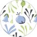 Bonateks Tapis de souris rond imprimé numériquement