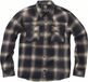 West Coast Choppers Outlaw chemise en flanelle à manches longues noir M homme