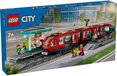 LEGO - City LEGO City Stadstram en station - 60423 - Bouwset - 7+ jaar