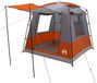 vidaXL Partytent 4-persoons Grijs en Oranje