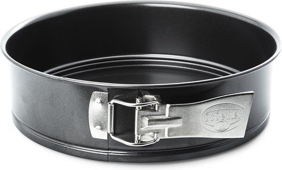 Dr. Oetker Springvorm - Ø 24 cm - Metaal - Zwart