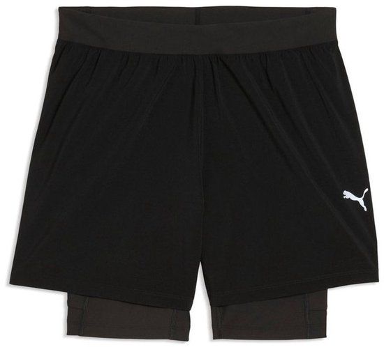 Puma Dreamrun 2-in-1 5'' DryCELL Short Heren M Zwart