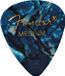 Fender 351 Ocean Turquoise Medium 12-Pack Premium Celluloid Guitar Picks