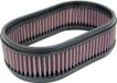 K&N E-3446 Wasbare en herbruikbare auto-luchtfilter/directe kits