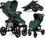 Lionelo Annet Plus 2 in 1 Kinderwagen - Groen - Tot 22 kg - Vanaf 0 Maanden