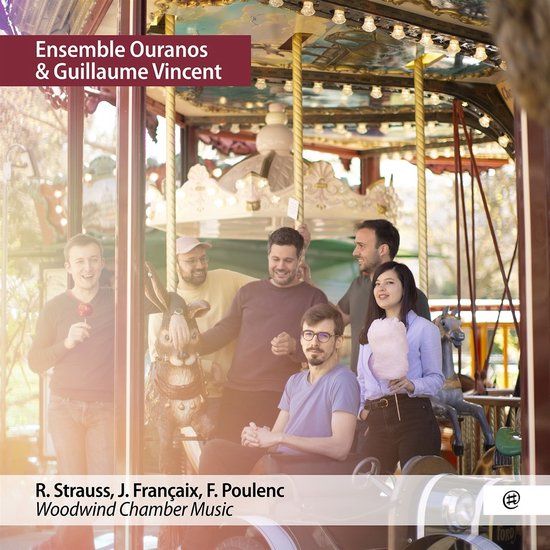 PIAS Nederland Nomad Music Ensemble Ouranos Guillaume Vincent - Strauss Francaix & Poulenc Woodwind (CD)