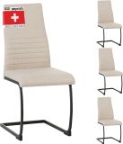Albatros International Albatros sledestoel TURANO 4er Set, Beige