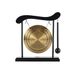Lachineuse Aziatische Laughing Buddha Gong, Hout en Koper, Decoratieve artikelen, Kerstmis