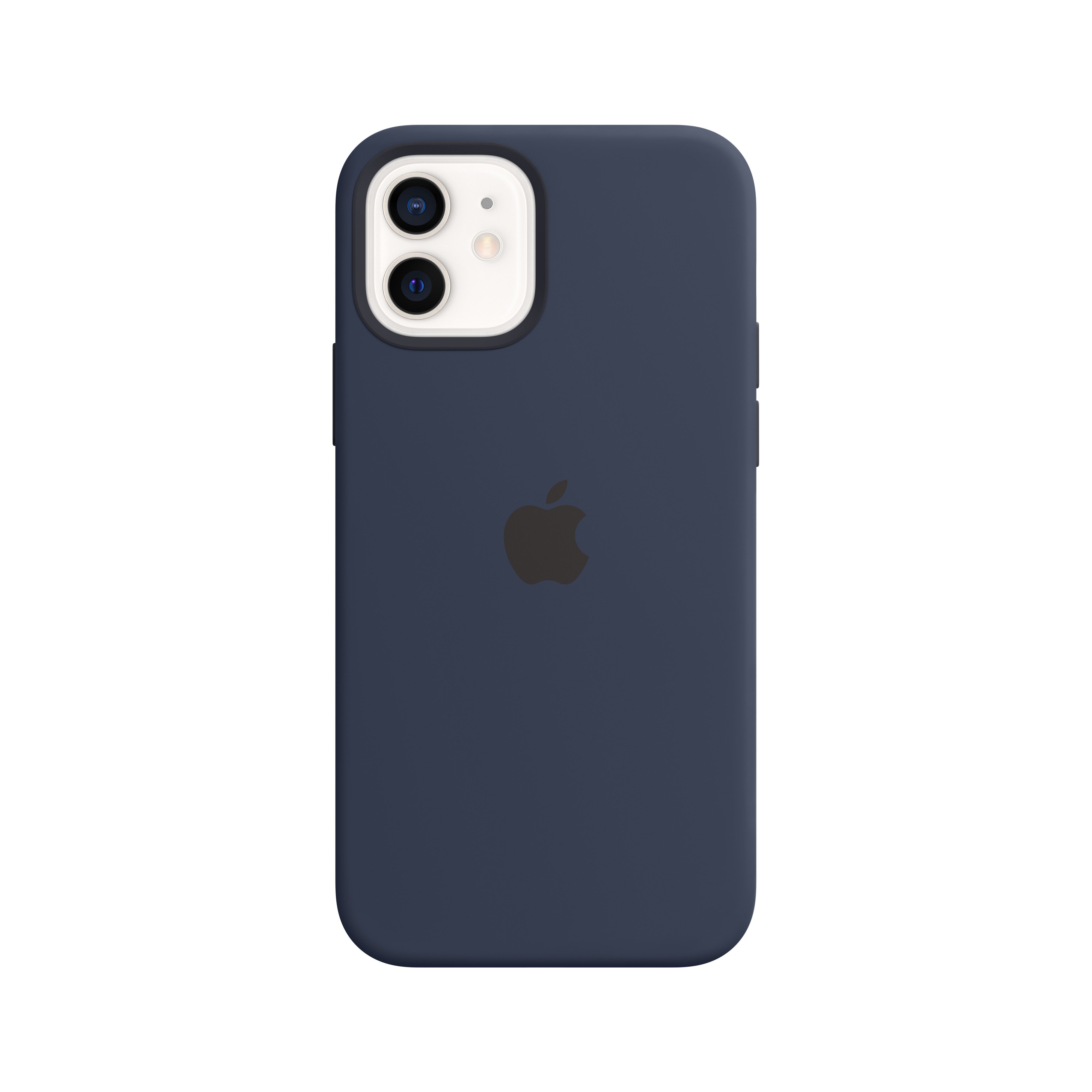 Apple Silicone Backcover MagSafe iPhone 12, iPhone 12 Pro hoesje - Deep Navy