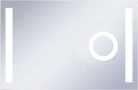 vidaXL Badkamerspiegel LED met aanraaksensor 100x60 cm
