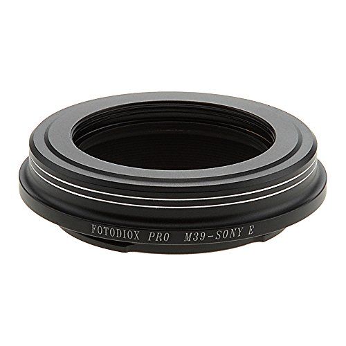 FotodioX Pro Lens Mount Adapter, Leica M39 (39mm x1 schroefdraad bevestiging) Lens naar Sony E-Mount Camera (APS-C & Full Frame zoals NEX-5, NEX-7 & A7)