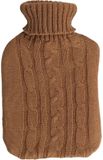 Home & Styling Warmwater kruik Jersey - 1.75 Liter - Bruin