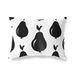 BonaMaison Willekeurig Patroon Decoratieve Kussensloop, Kussenhoezen Bank, Decoratieve Kussenhoesjes, Kussensloop; Sofa, Slaapkamer, Kantoor, Auto 35x50 Cm - Ontworpen en vervaardigd in Turkije