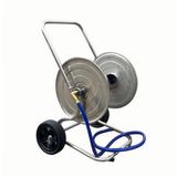 Merkloos Relaxdays Slangenwagen - tot 200 meter - zonder slang - rvs