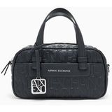 Armani Exchange A|X Liz Pebble Bauletto pour femme, noir, petite taille