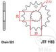 JT Sprockets Pignon 17Z PAS 525