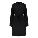 Geisha Blousejurk met Ceintuur - Zwart