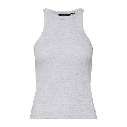 VERO MODA VMCHLOE Top - Grijs Melange