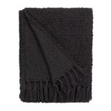 Yard Candar getextureerde boucle omzoomde plaid
