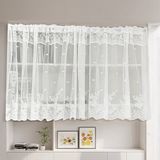 NCD E-Commerce Handel GmbH Rideaux enrouleurs courts avec bordure festonnée et tringle, multicolore, 180 cm x 120 cm