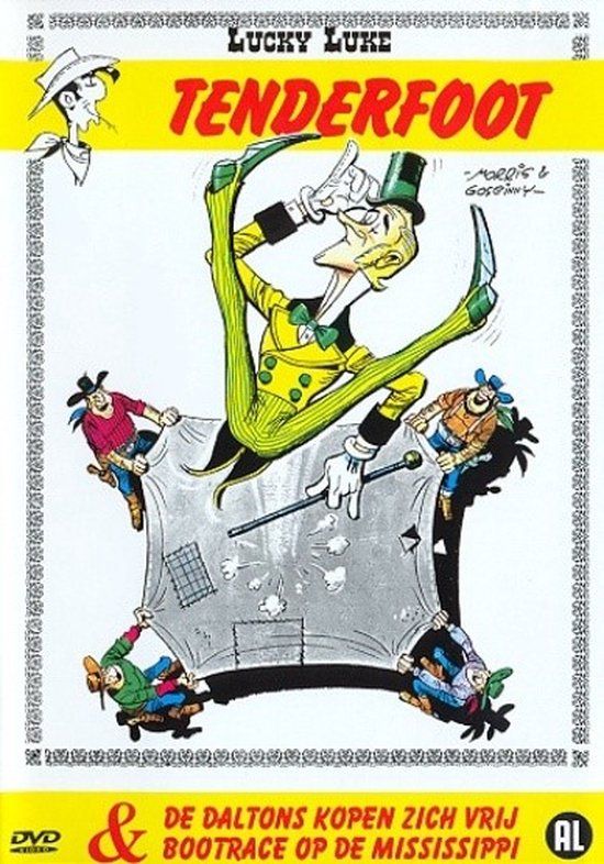 Lucky Luke - Tenderfoot (DVD) - Animatie - Nederlands gesproken - Regio 2