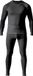 Maier Sports Adrian Baselayer Set Heren Zwart L