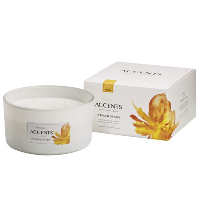Bolsius Accents geurkaars multi lont a touch of sun 1ST